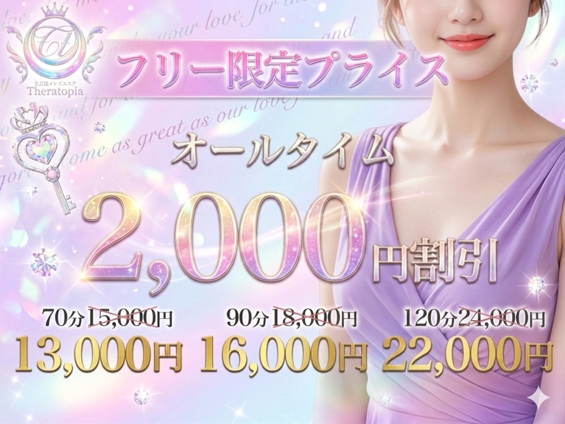 フリー限定プライス